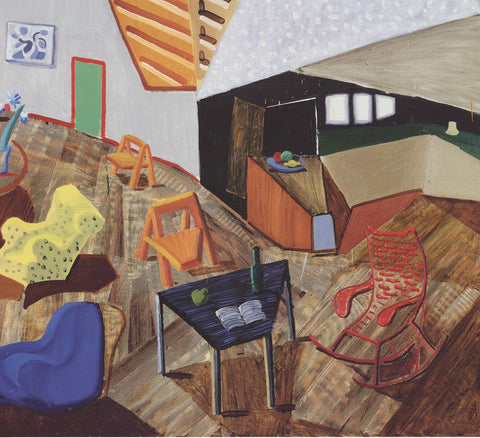 DAVID HOCKNEY Large Interior, Los Angeles, 1999