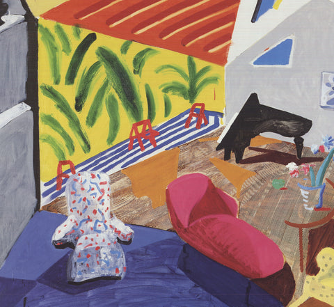 DAVID HOCKNEY Large Interior, Los Angeles, 1999