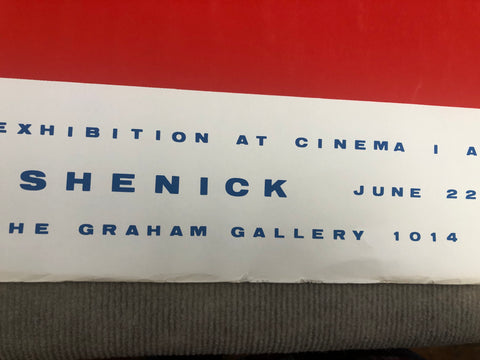 NICHOLAS KRUSHENICK 15th Invitational Art Exhibition at Cinema I and Cinema II, 1965 - Signed