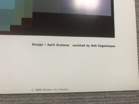 APRIL GREIMAN Graphic Design in America, 1989