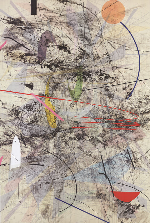 JULIE MEHRETU Easy Dark, 2017