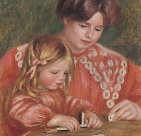 PIERRE-AUGUSTE RENOIR Mother and Child, 1982