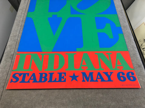 ROBERT INDIANA LOVE-Stable, 1971