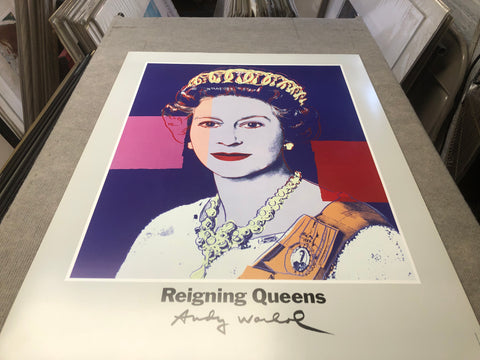 ANDY WARHOL Queen Elizabeth II of England from Reigning Queens, 1986