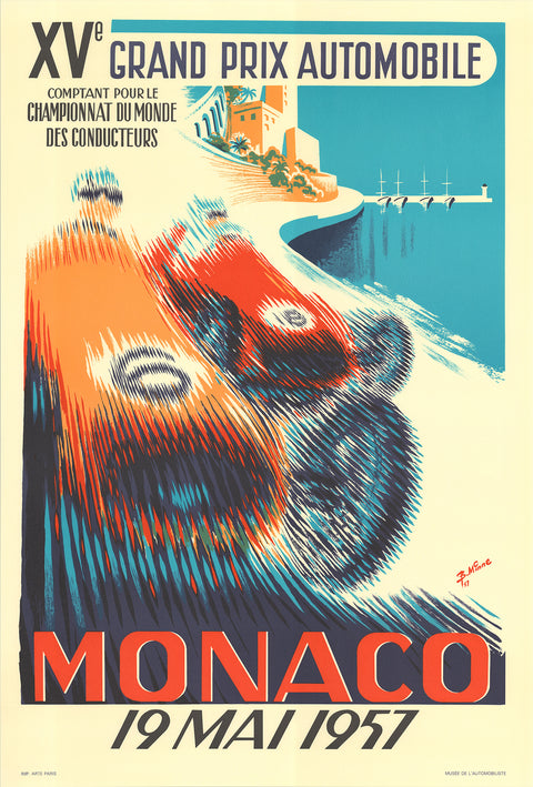 B. MINNE Monaco Grand Prix 1957, 1995