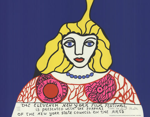 NIKI DE SAINT PHALLE Eleventh New York Film Festival, 1973 - Signed