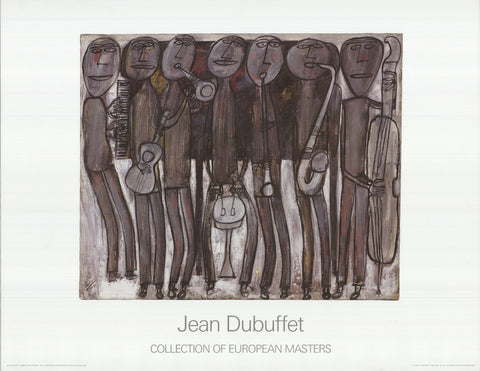 JEAN DUBUFFET New Orleans Jazz Band, 1990