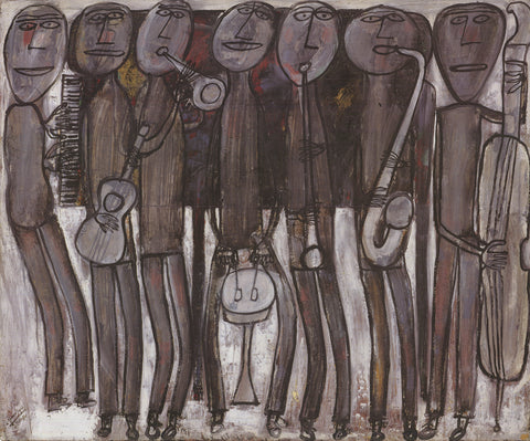 JEAN DUBUFFET New Orleans Jazz Band, 1990