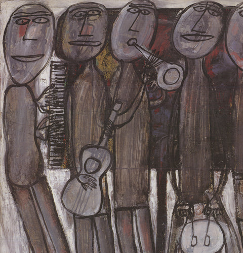 JEAN DUBUFFET New Orleans Jazz Band, 1990