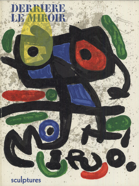 JOAN MIRO Derriere le Miroir, no. 186, COVER ONLY, 1970