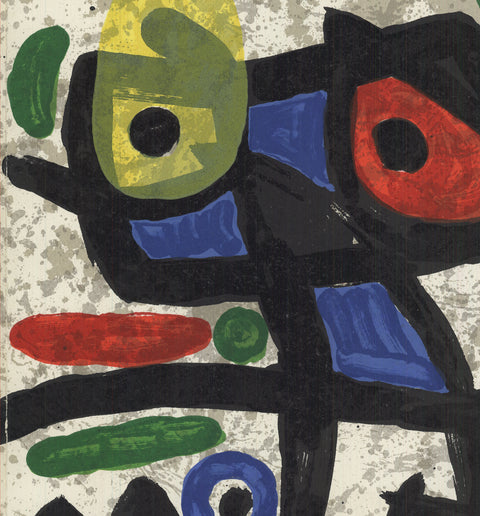 JOAN MIRO Derriere le Miroir, no. 186, COVER ONLY, 1970