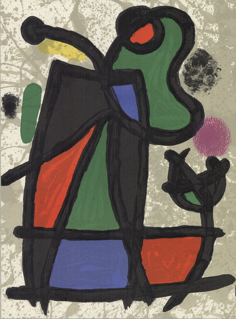 JOAN MIRO Derriere le Miroir, no. 186, pg 2,7, 1970