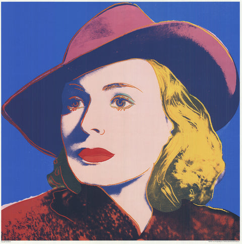 ANDY WARHOL Ingrid with Hat, 1983