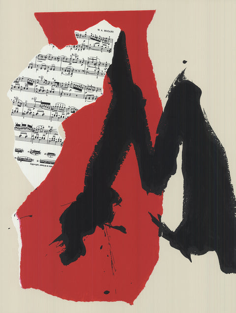 ROBERT MOTHERWELL M for Mozart, 1991