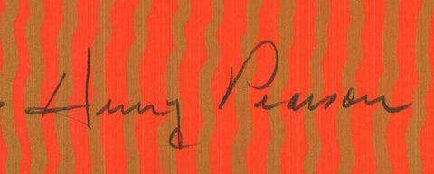 HENRY PEARSON Nue Orange, 1975 - Signed