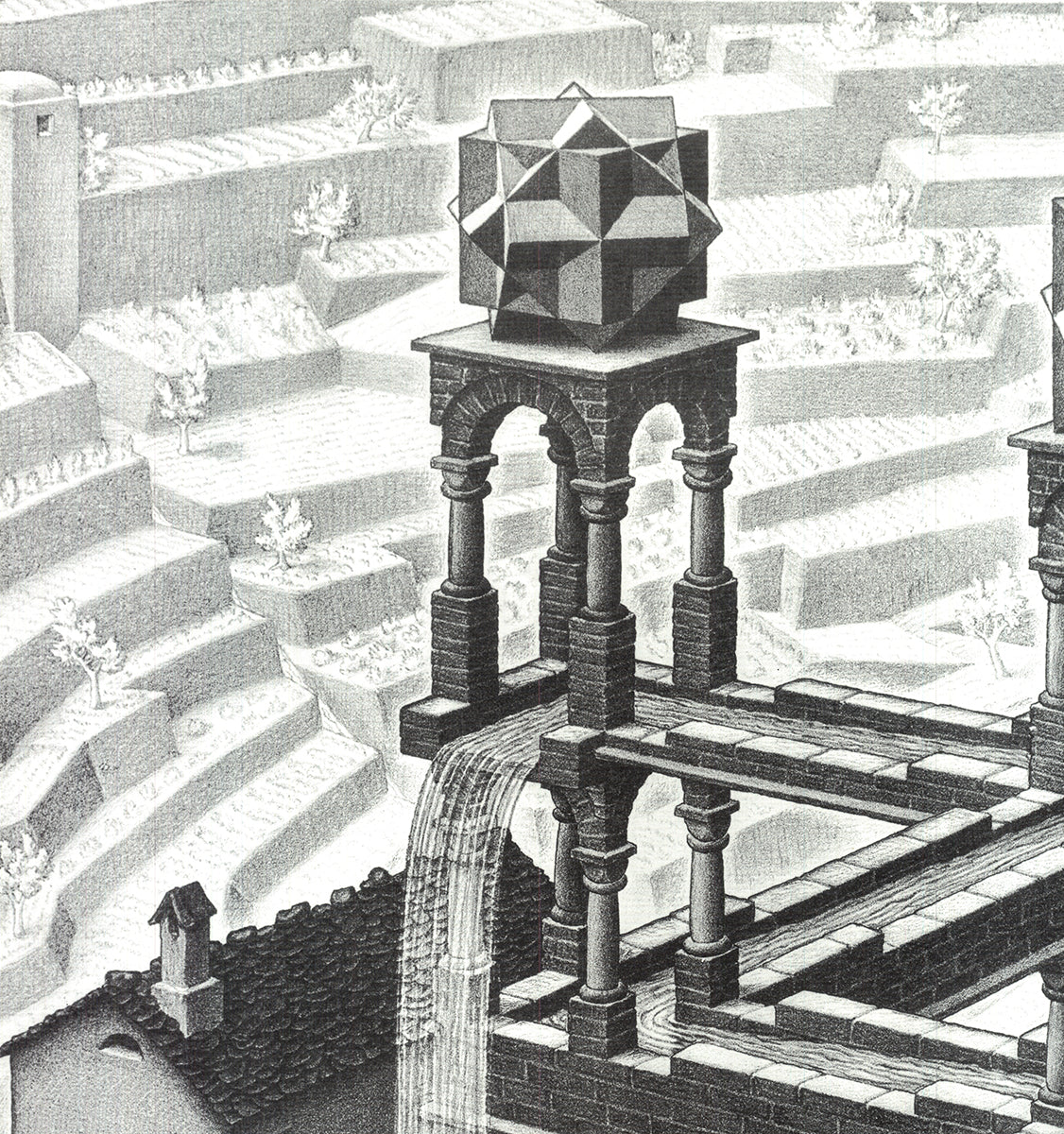 M.C. ESCHER Waterfall