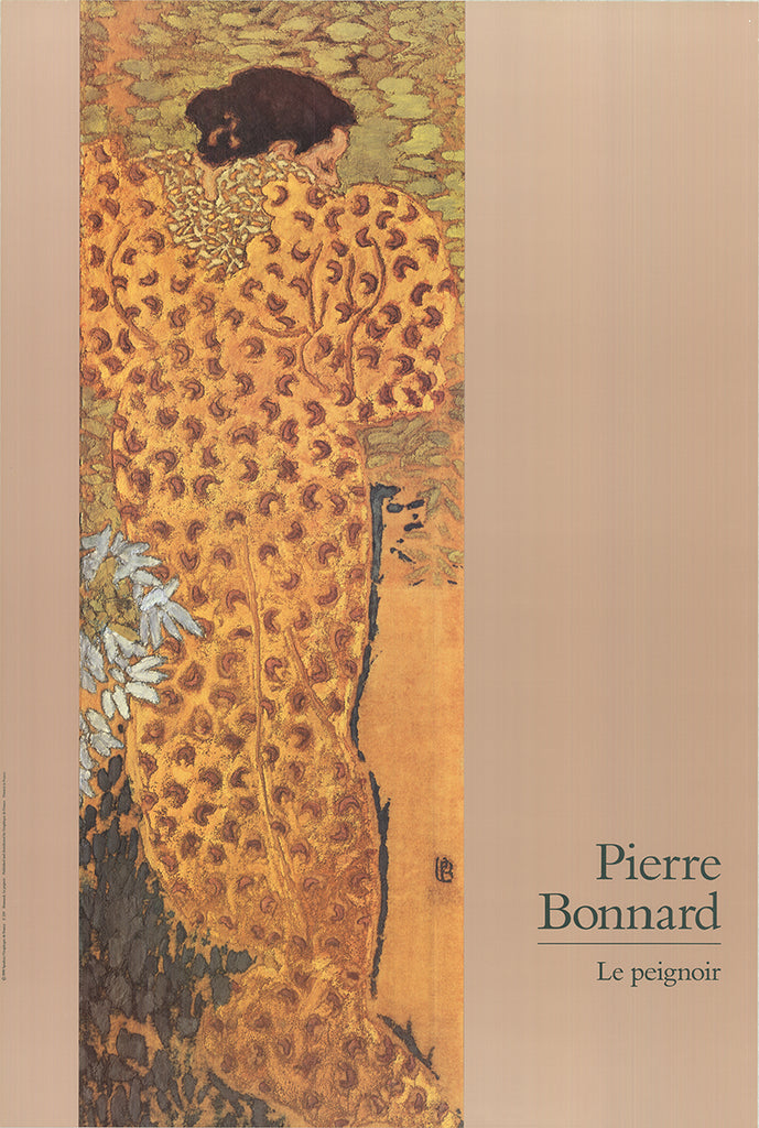 PIERRE BONNARD Le Peignoir 1990 Art Wise Premium Posters