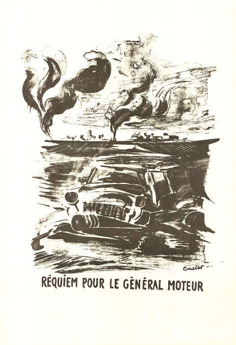 FRANCOIS GRANER Requiem for General Motor, 1968