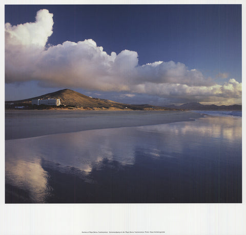 KLAUS TIEDGE Sunrise at Playa Barca, Fuerteventura, 2009