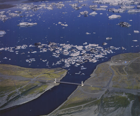 KLAUS TIEDGE Approaching Jokulsarlon, the Largest Glacial Lake in Iceland, 2009