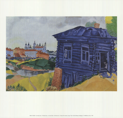 MARC CHAGALL The Blue House, 1993