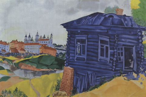 MARC CHAGALL The Blue House, 1993