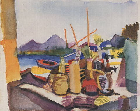 AUGUST MACKE Landscape Near Hammamet, 2010