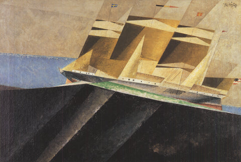 LYONEL FEININGER Black Wave, 1993