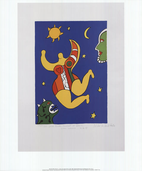 NIKI DE SAINT PHALLE The Angel with Dragon Head and Sun, 2011