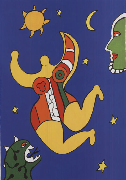 NIKI DE SAINT PHALLE The Angel with Dragon Head and Sun, 2011