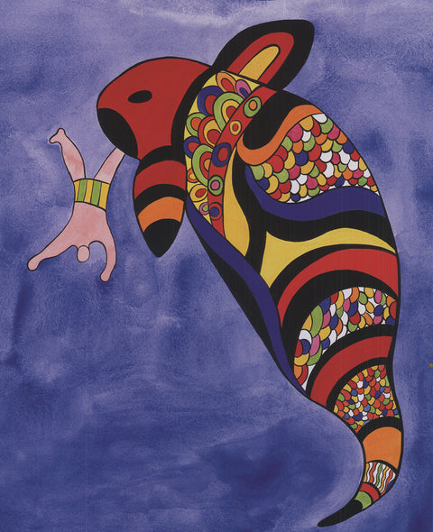 NIKI DE SAINT PHALLE Shamu, the Orca Whale, 2011