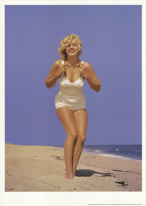 SAM SHAW Marilyn Monroe on the beach, 2010