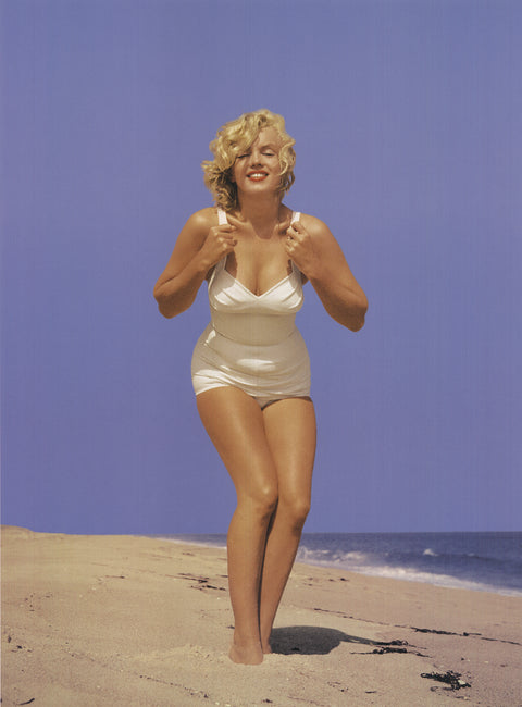 SAM SHAW Marilyn Monroe on the beach, 2010