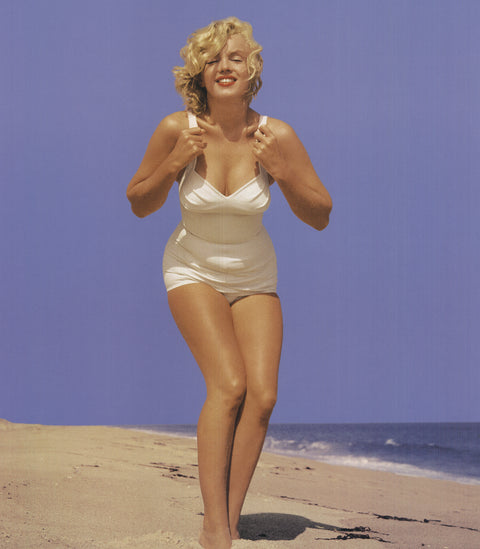 SAM SHAW Marilyn Monroe on the beach, 2010