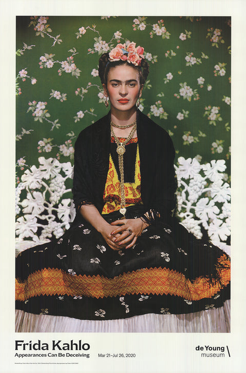 FRIDA KAHLO Frida on Bench, New York City, 2020