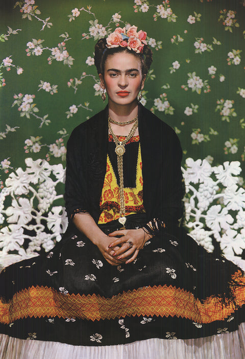 FRIDA KAHLO Frida on Bench, New York City, 2020