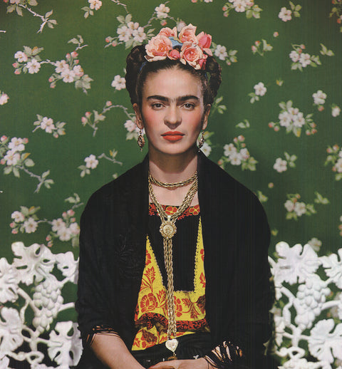 FRIDA KAHLO Frida on Bench, New York City, 2020