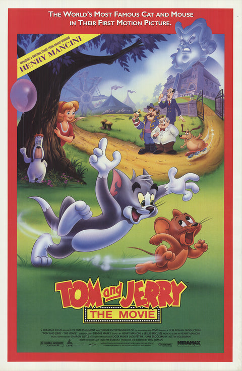 HANNA & BARBERA Tom and Jerry The Movie, 1992