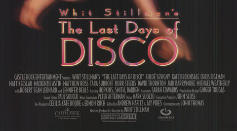 ARTIST UNKNOWN The Last Days of Disco, 1998