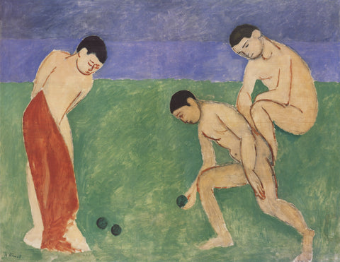 HENRI MATISSE Joueurs de Boules, 1908 , 1997