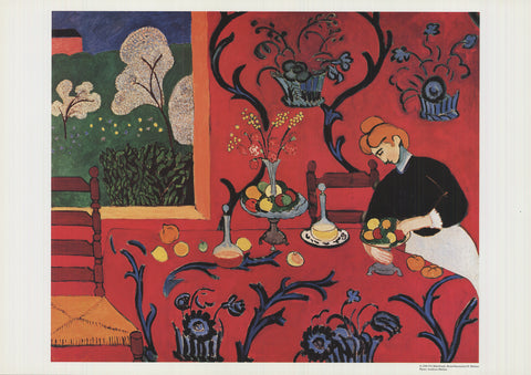 HENRI MATISSE Harmony in Red, 1994