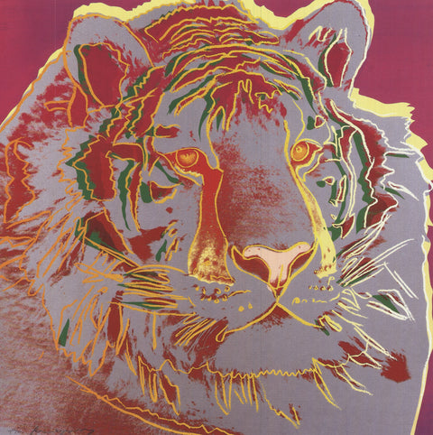 ANDY WARHOL Endangered Species: Siberian Tiger, 1992