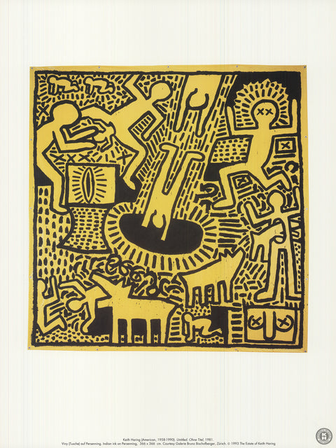 KEITH HARING Untitled, 1993