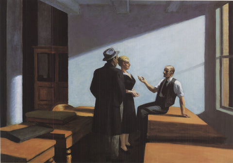 EDWARD HOPPER Conference at Night, 1993