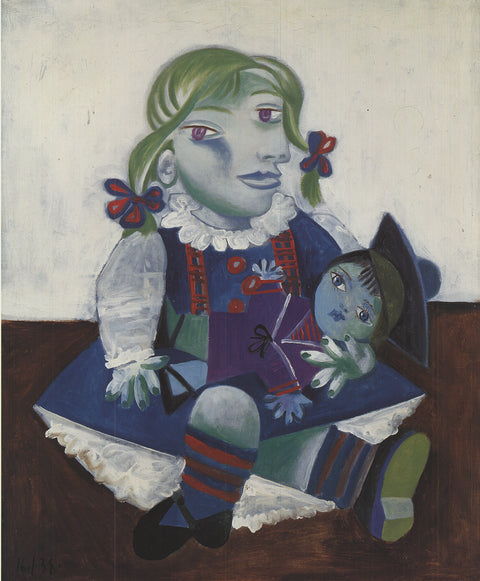 PABLO PICASSO Maya with Doll, 1993