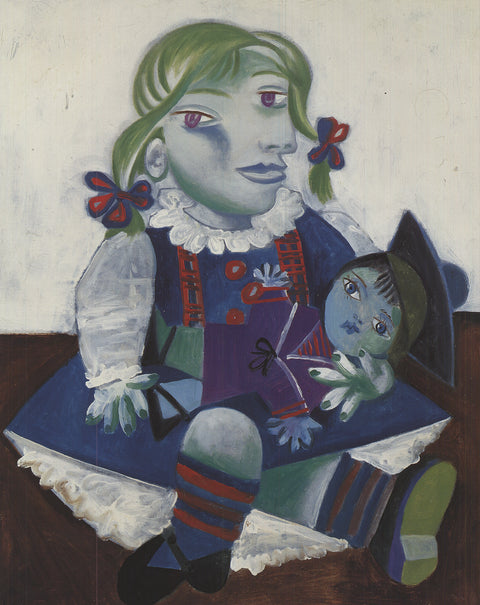 PABLO PICASSO Maya with Doll, 1993