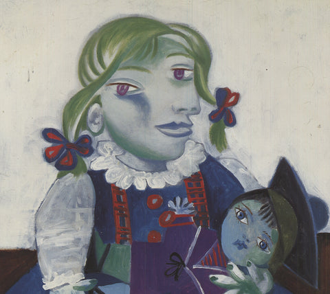 PABLO PICASSO Maya with Doll, 1993