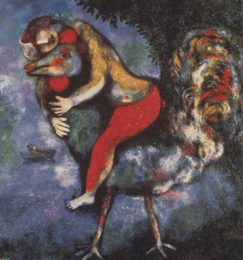 MARC CHAGALL The Coq, 1994