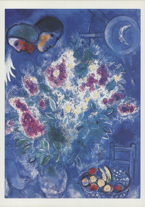 MARC CHAGALL Still Life with Flowers, 1994