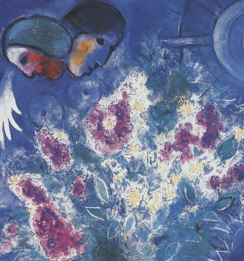 MARC CHAGALL Still Life with Flowers, 1994